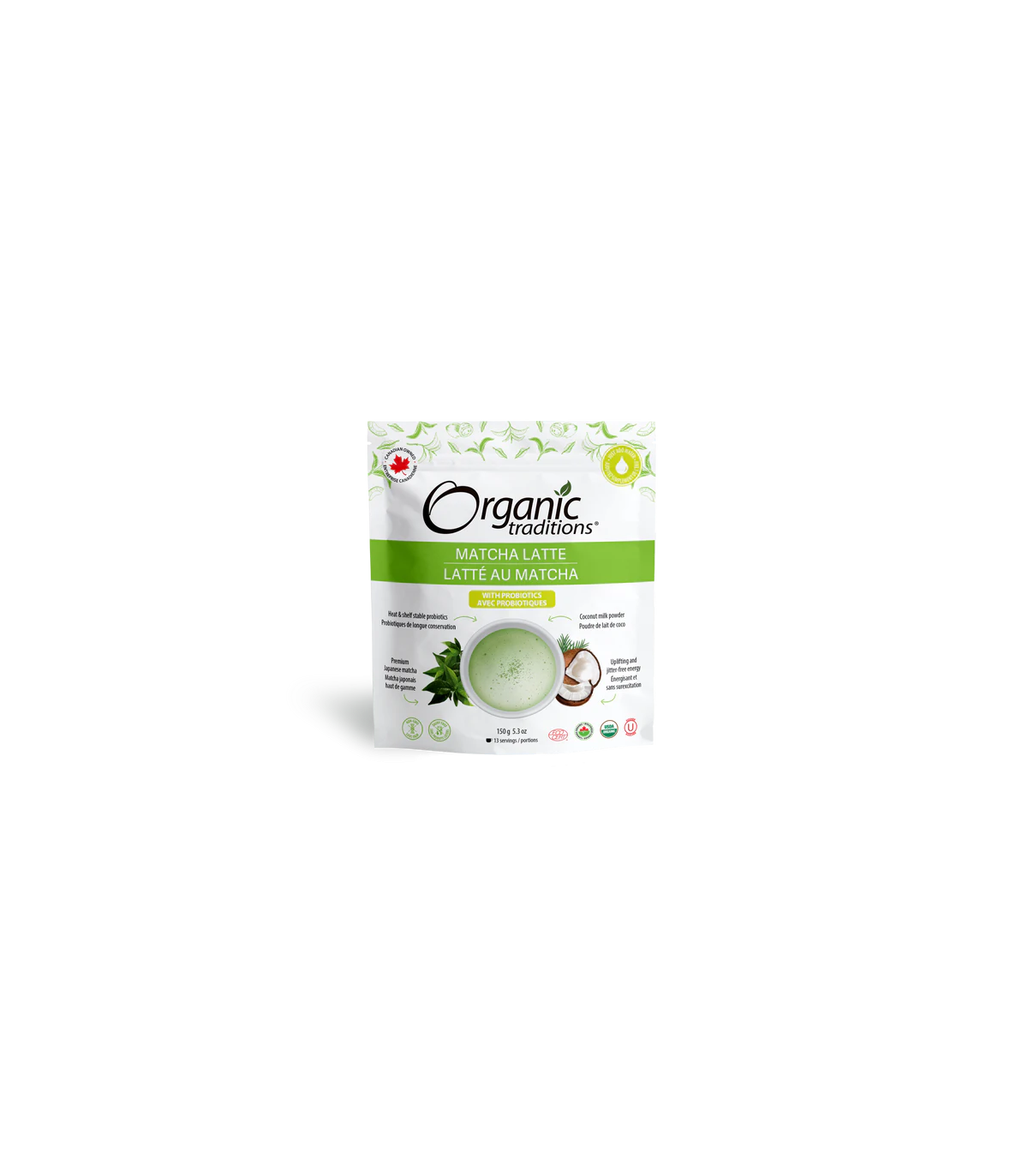 Latte Matcha with Probiotics 150 g | Safest & Easiest Shopping Vitamins Online | VITASHOP