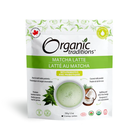 Latte Matcha with Probiotics 150 g | Safest & Easiest Shopping Vitamins Online | VITASHOP