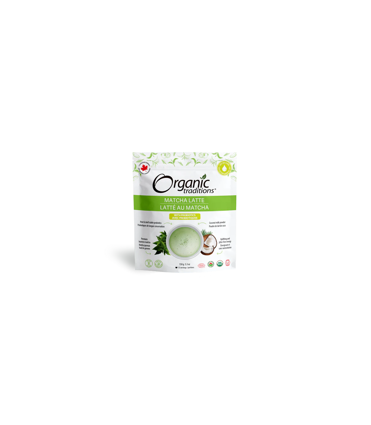 Latte Matcha with Probiotics 150 g | Safest & Easiest Shopping Vitamins Online | VITASHOP