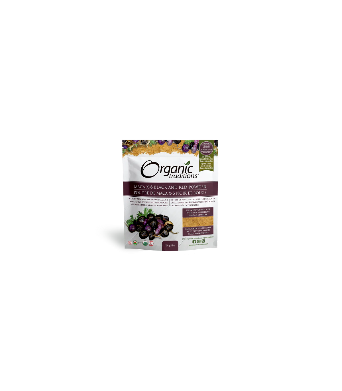 Maca X6 Powder 6:1 150 g | Safest & Easiest Shopping Vitamins Online | VITASHOP