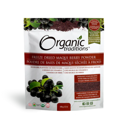 Organic Traditions 오가닉 트래디션 마키 베리 파우더 100g | 매일 업데이트되는 특가 상품 | VITASHOP