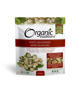 Organic Traditions 오가닉 트래디션 멀베리 화이트 드라이 227g | 매일 업데이트되는 특가 상품 | VITASHOP