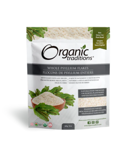 Whole Psyllium Flakes 340 g | Safest & Easiest Shopping Vitamins Online | VITASHOP