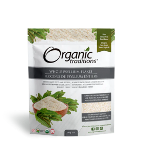 Organic Traditions Whole Psyllium Flakes 340 g | 每天不同折扣, 全网最低价格 | 种类齐全的保健品店铺 VITASHOP, 只有你想不到, 没有你买不到 !
