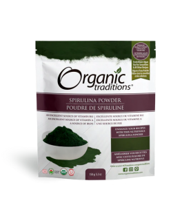 Organic Traditions Spirulina Powder 150 g | 每天不同折扣, 全网最低价格 | 种类齐全的保健品店铺 VITASHOP, 只有你想不到, 没有你买不到 !