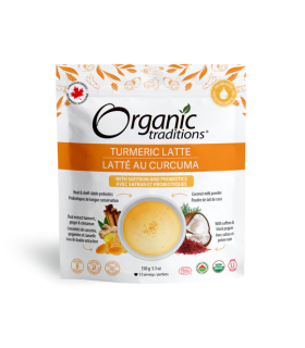 Organic Traditions Latte Turmeric with Probiotics 150 g | 每天不同折扣, 全网最低价格 | 种类齐全的保健品店铺 VITASHOP, 只有你想不到, 没有你买不到 !