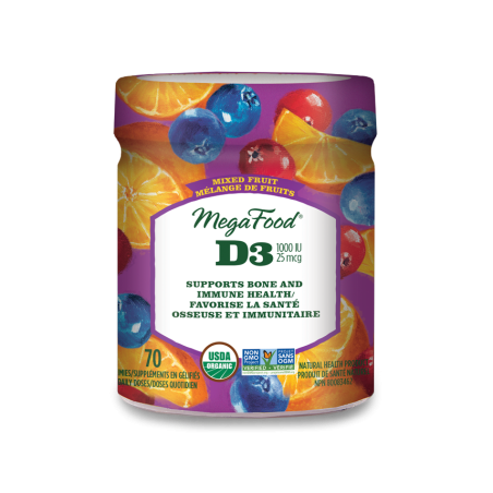 Vitamin D3 Wellness (1000 IU), Mixed Fruit 70 Gummies | Safest & Easiest Shopping Vitamins Online | VITASHOP