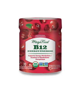 MegaFood Vitamin B12 Energy, Cranberry 70 Gummies | Unbeatable Prices, Daily Deals | VITASHOP