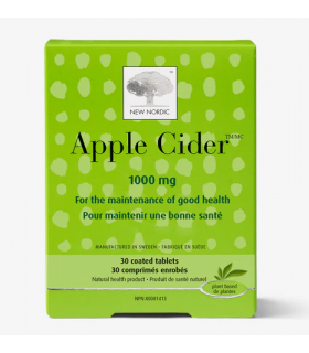 New Nordic Apple Cider 1000 mg 30 Tablets | Unbeatable Prices, Daily Deals | VITASHOP