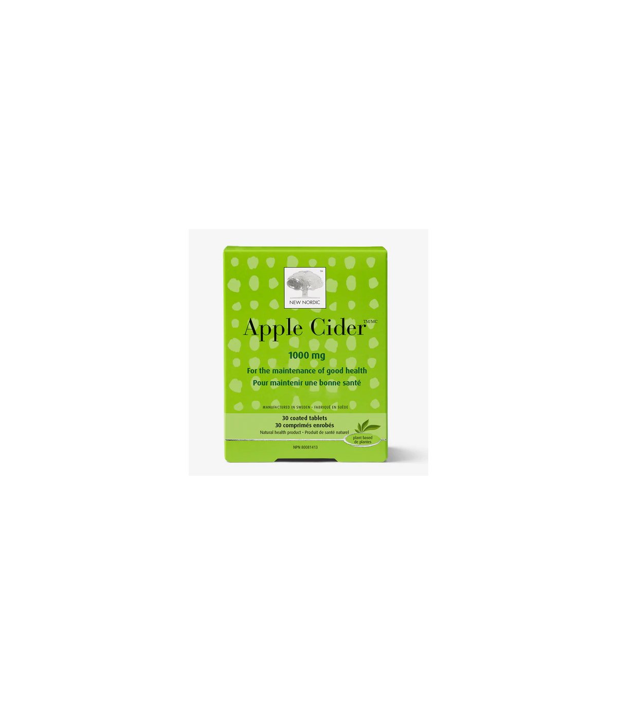 New Nordic Apple Cider 1000 mg 30 Tablets | 每天不同折扣, 全网最低价格 | 种类齐全的保健品店铺 VITASHOP, 只有你想不到, 没有你买不到 !