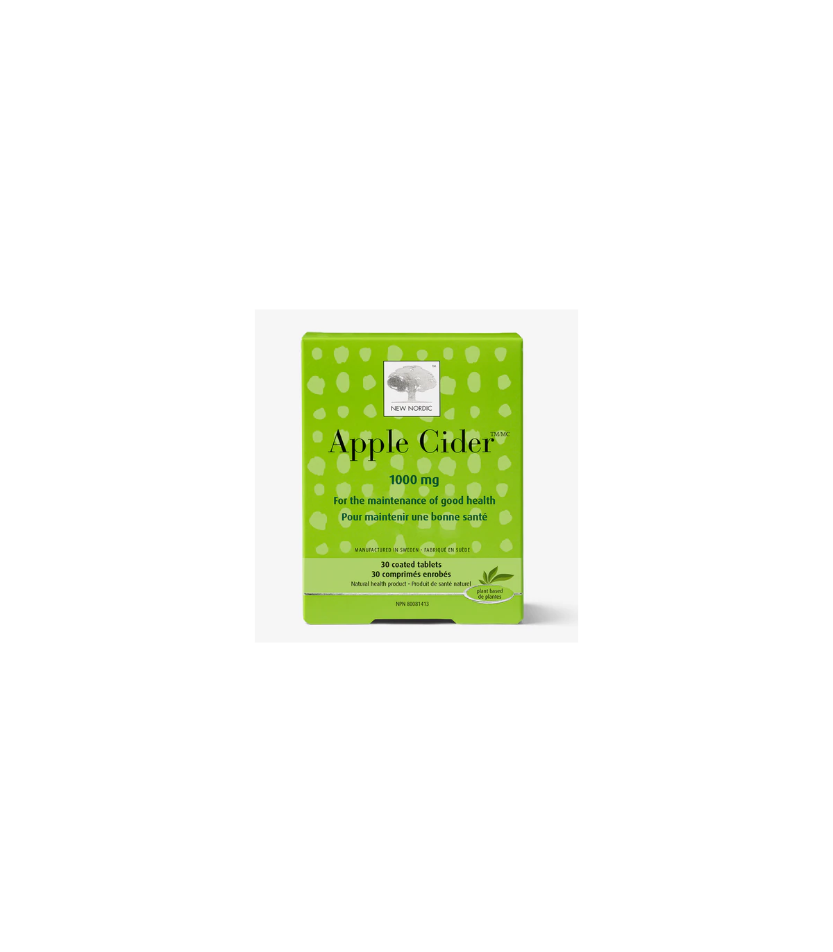 New Nordic Apple Cider 1000 mg 30 Tablets | 每天不同折扣, 全网最低价格 | 种类齐全的保健品店铺 VITASHOP, 只有你想不到, 没有你买不到 !