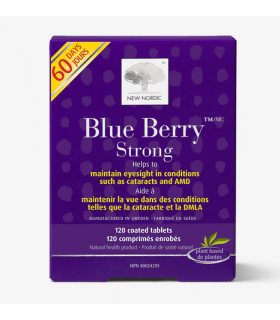 New Nordic Blue Berry Strong 120 Tablets | Unbeatable Prices, Daily Deals | VITASHOP
