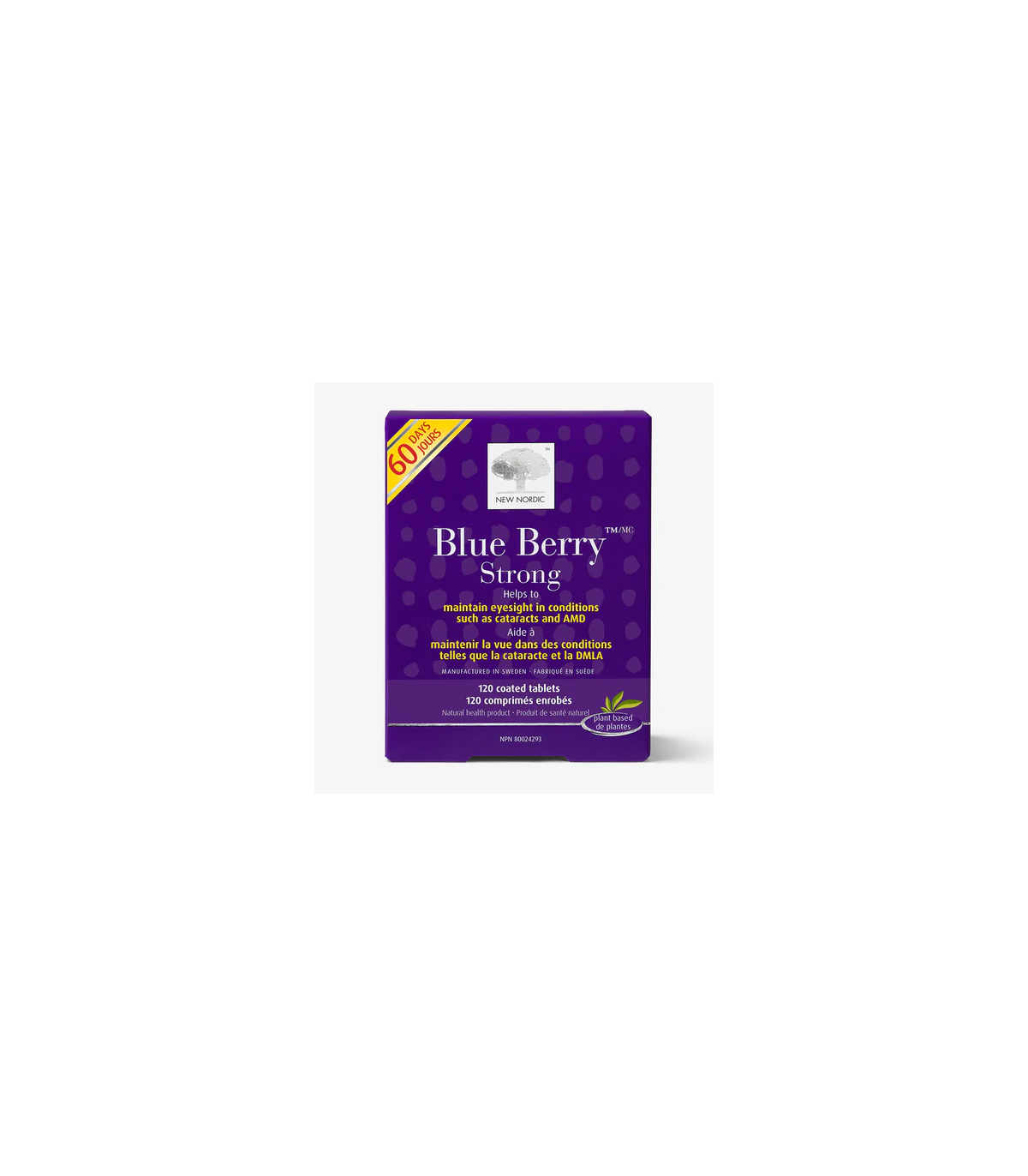 New Nordic Blue Berry Strong 120 Tablets | 每天不同折扣, 全网最低价格 | 种类齐全的保健品店铺 VITASHOP, 只有你想不到, 没有你买不到 !
