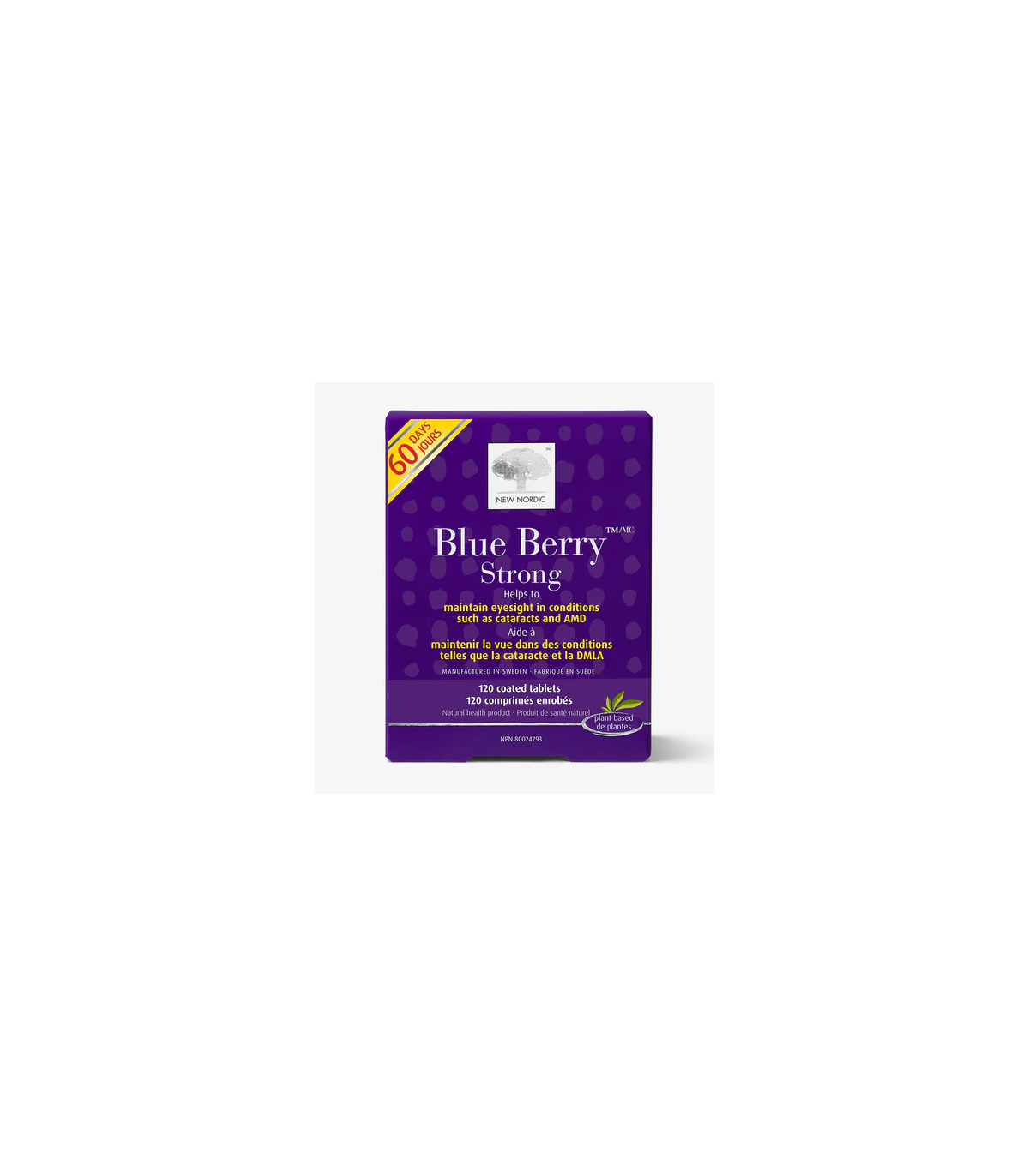 New Nordic Blue Berry Strong 120 Tablets | 每天不同折扣, 全网最低价格 | 种类齐全的保健品店铺 VITASHOP, 只有你想不到, 没有你买不到 !