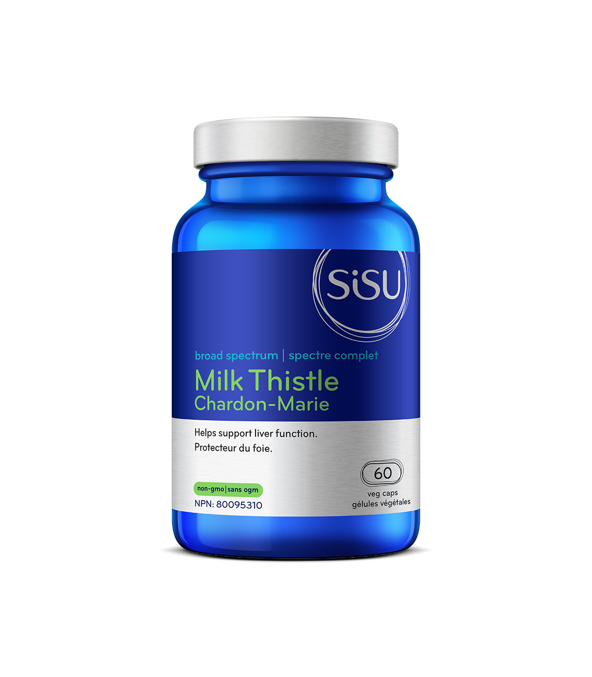 SISU 시수 Broad Spectrum Milk Thistle, 60 식물성 캡슐 | 매일 업데이트되는 특가 상품 | VITASHOP