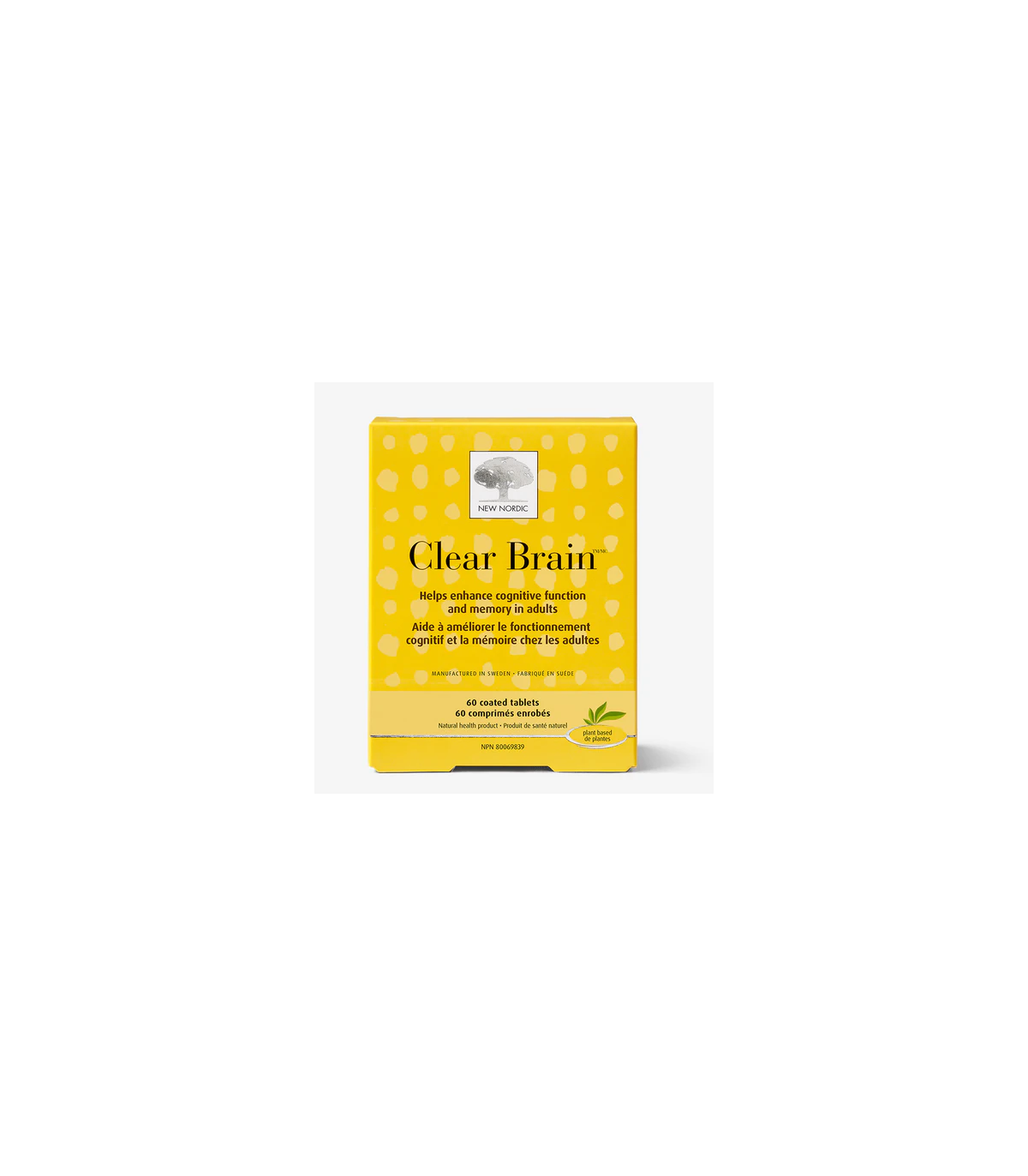 New Nordic Clear Brain 60 Tablets | Unbeatable Prices, Daily Deals | VITASHOP
