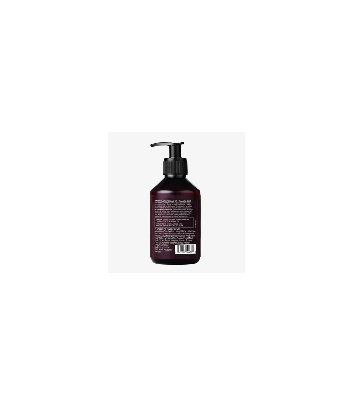New Nordic 뉴 노르딕 헤어 볼륨 샴푸 250ml | 매일 업데이트되는 특가 상품 | VITASHOP