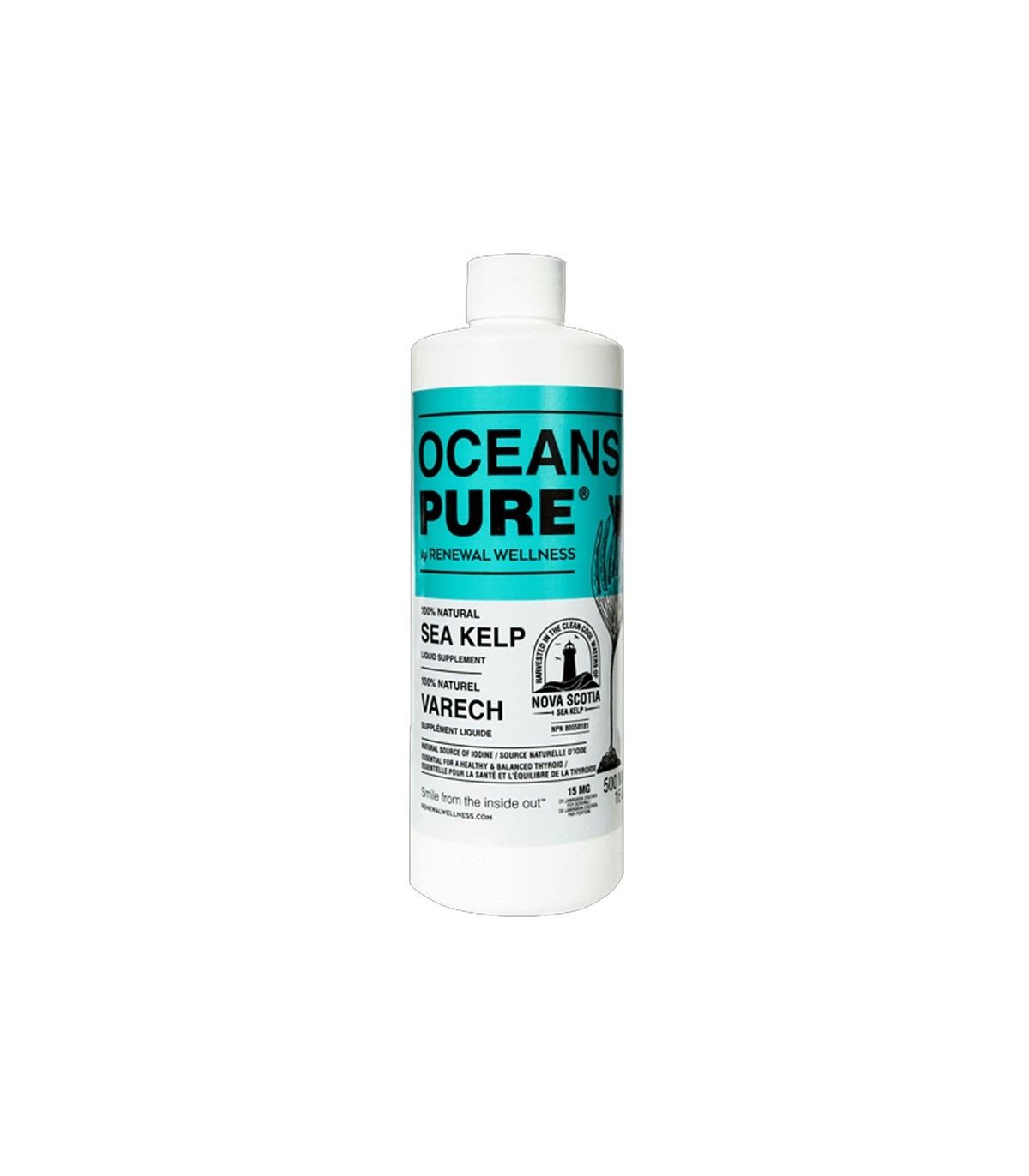 Renewal Wellness Oceans Pure 100 % Natural Sea Kelp 500 ml | Unbeatable Prices, Daily Deals | VITASHOP
