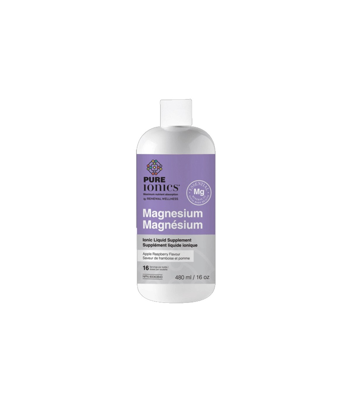 Renewal Wellness Pure Ionics Magnesium 480 ml | Unbeatable Prices, Daily Deals | VITASHOP