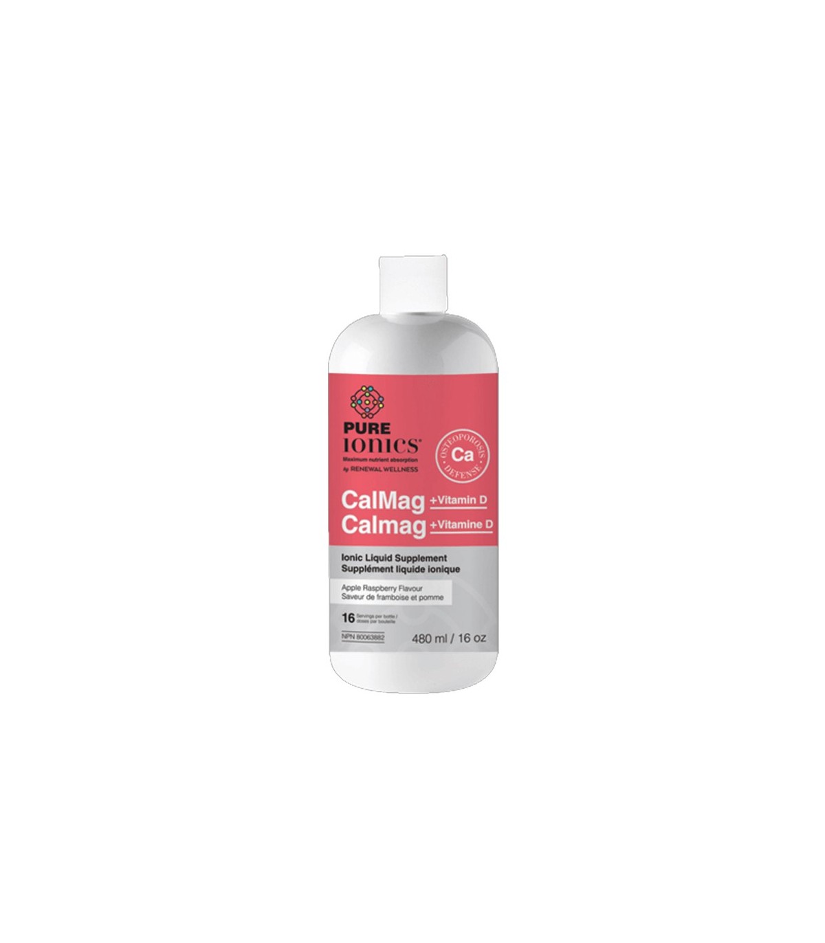 Renewal Wellness Pure Ionics Calcium Magnesium Plus Vit D 480 ml | 每天不同折扣, 全网最低价格 | 种类齐全的保健品店铺 VITASHOP, 只有你想不到, 没有你买不到 !