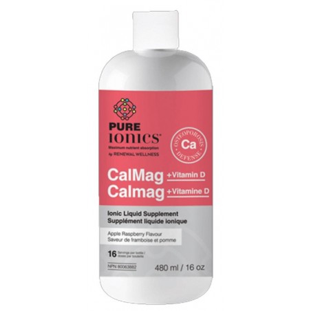 Renewal Wellness Pure Ionics Calcium Magnesium Plus Vit D 480 ml | 每天不同折扣, 全网最低价格 | 种类齐全的保健品店铺 VITASHOP, 只有你想不到, 没有你买不到 !