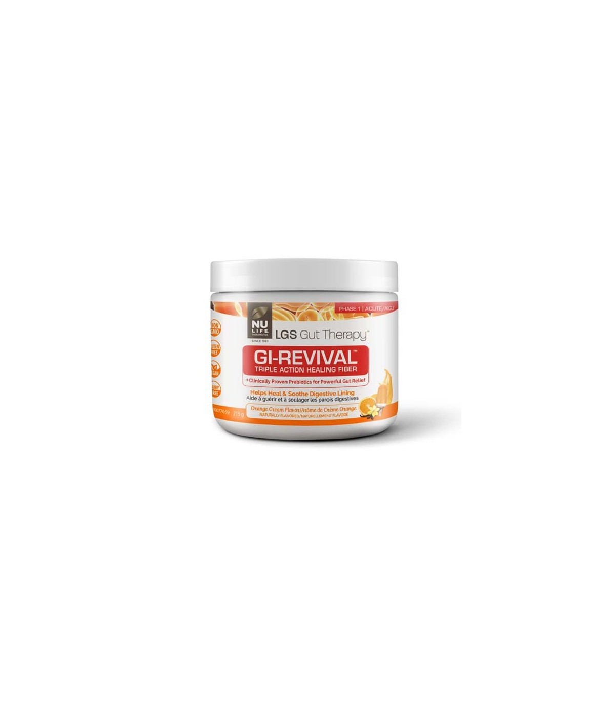 Nu-Life LGS Gut Therapy GI-Revival Triple Action Healing Fibre 215 g | Unbeatable Prices, Daily Deals | VITASHOP