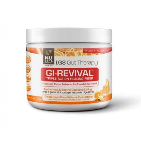 Nu-Life LGS Gut Therapy GI-Revival Triple Action Healing Fibre 215 g | Unbeatable Prices, Daily Deals | VITASHOP