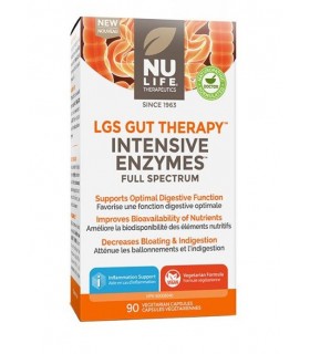 Nu-Life 누라이프 LGS 장 치료 인텐시브 엔자임 90 식물성 캡슐 | 매일 업데이트되는 특가 상품 | VITASHOP