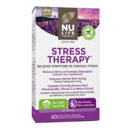 Stress Therapy 60 Vegi Capsules | Safest & Easiest Shopping Vitamins Online | VITASHOP