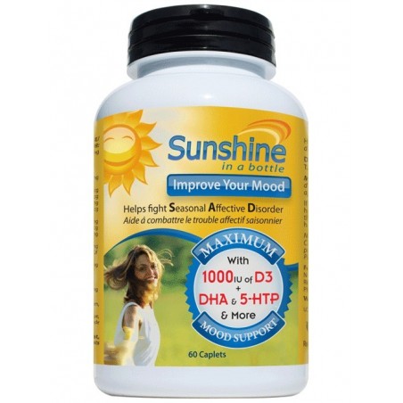 Nu-Life Sunshine in a Bottle 60 Caplets | Unbeatable Prices, Daily Deals | VITASHOP