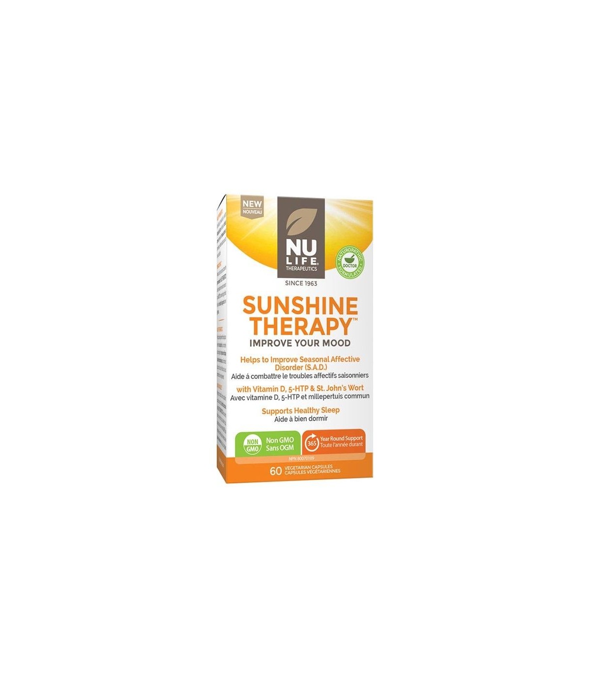 Nu-Life Sunshine Therapy 60 Vegi Capsules | Unbeatable Prices, Daily Deals | VITASHOP