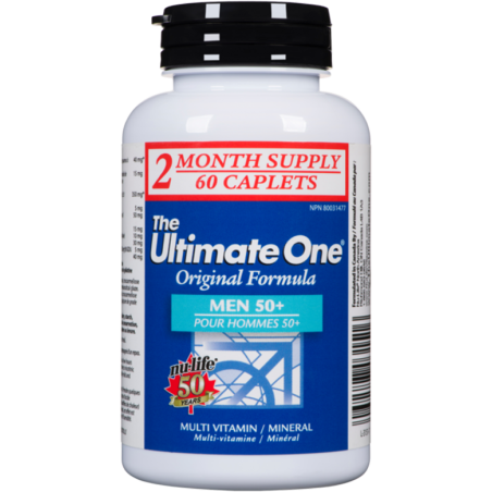 Nu-Life 누라이프 Ultimate 원 오리지널 맨 50+ 60캡슐 | 매일 업데이트되는 특가 상품 | VITASHOP