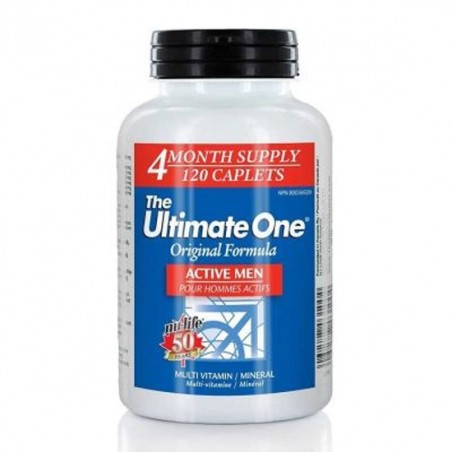 The Ultimate One Original Men Active 120 Caplets | Safest & Easiest Shopping Vitamins Online | VITASHOP