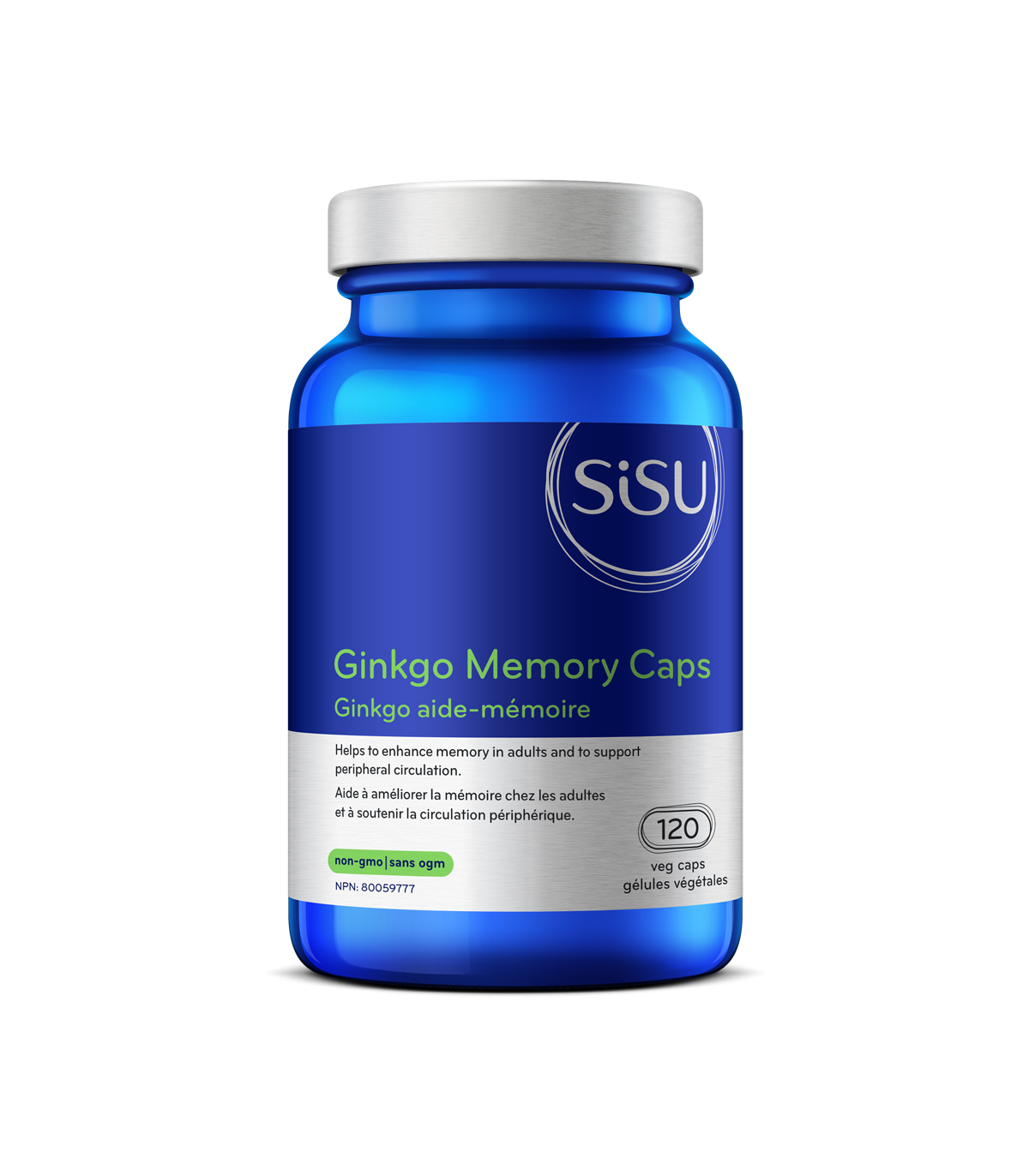 Ginkgo Memory Caps, 120 Capsules de légumes | Safest & Easiest Shopping Vitamins Online | VITASHOP
