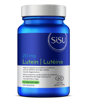 Lutéine 20 mg, 60 Soft Gels | Safest & Easiest Shopping Vitamins Online | VITASHOP