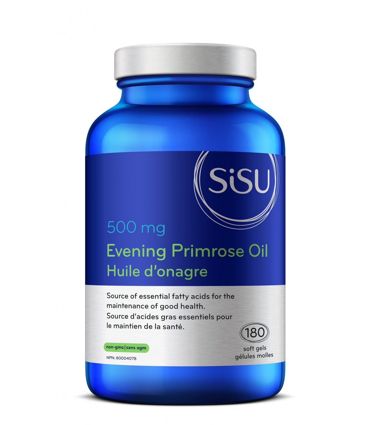 SISU 시수 달맞이꽃 오일 500 mg, 180 소프트젤 | 매일 업데이트되는 특가 상품 | VITASHOP
