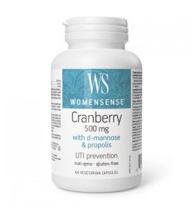 WomenSense Cranberry 500 mg 60 Vegetarian Capsules | 每天不同折扣, 全网最低价格 | 种类齐全的保健品店铺 VITASHOP, 只有你想不到, 没有你买不到 !