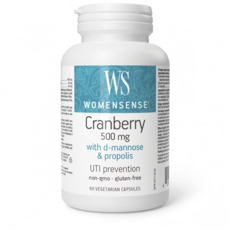 WomenSense Cranberry 500 mg 60 Vegetarian Capsules | Unbeatable Prices, Daily Deals | VITASHOP