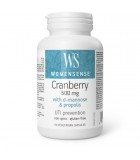 WomenSense Cranberry 500 mg 60 Vegetarian Capsules | Unbeatable Prices, Daily Deals | VITASHOP