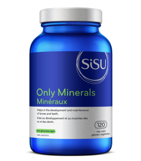 Seulement des minéraux, 120 capsules végétales | Safest & Easiest Shopping Vitamins Online | VITASHOP