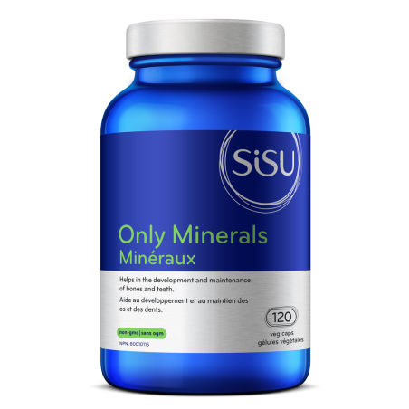 Seulement des minéraux, 120 capsules végétales | Safest & Easiest Shopping Vitamins Online | VITASHOP