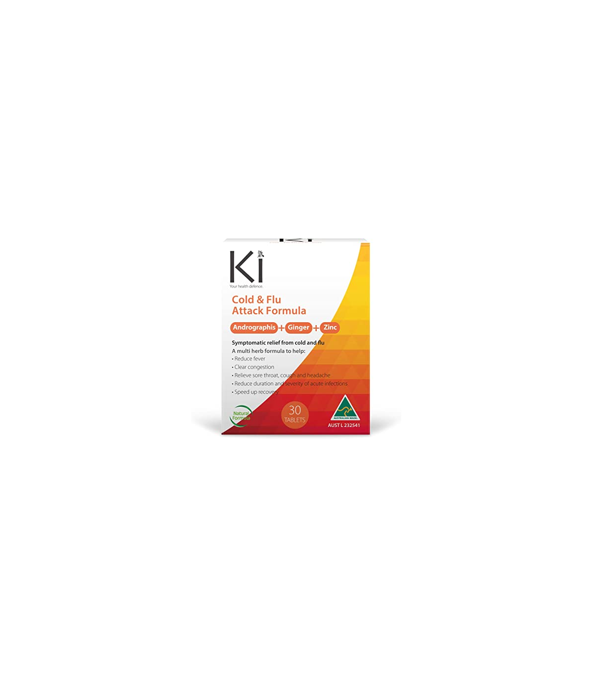 Ki Ki Cold & Flu Attack 30 Tablets | 每天不同折扣, 全网最低价格 | 种类齐全的保健品店铺 VITASHOP, 只有你想不到, 没有你买不到 !