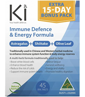 Ki Ki Immune Defence Extra 45 Tablets | Unbeatable Prices, Daily Deals | VITASHOP