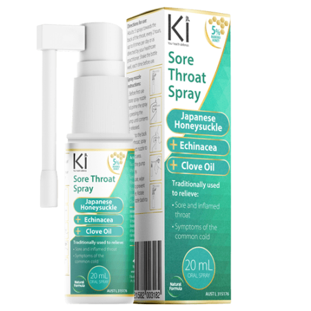 Ki Oral Sore Throat Spray 20 ml | Safest & Easiest Shopping Vitamins Online | VITASHOP
