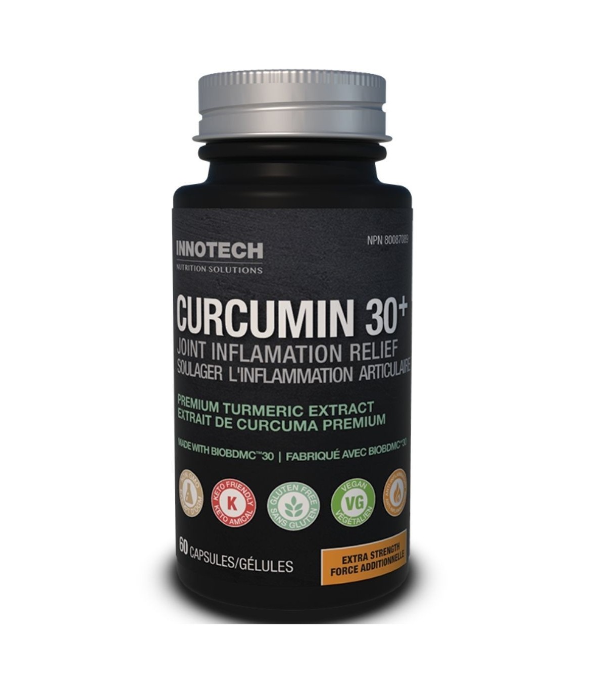 Innotech Nutrition Curcumin 30+ Extra Strength Turmeric Extract 60 Capsules | Unbeatable Prices, Daily Deals | VITASHOP
