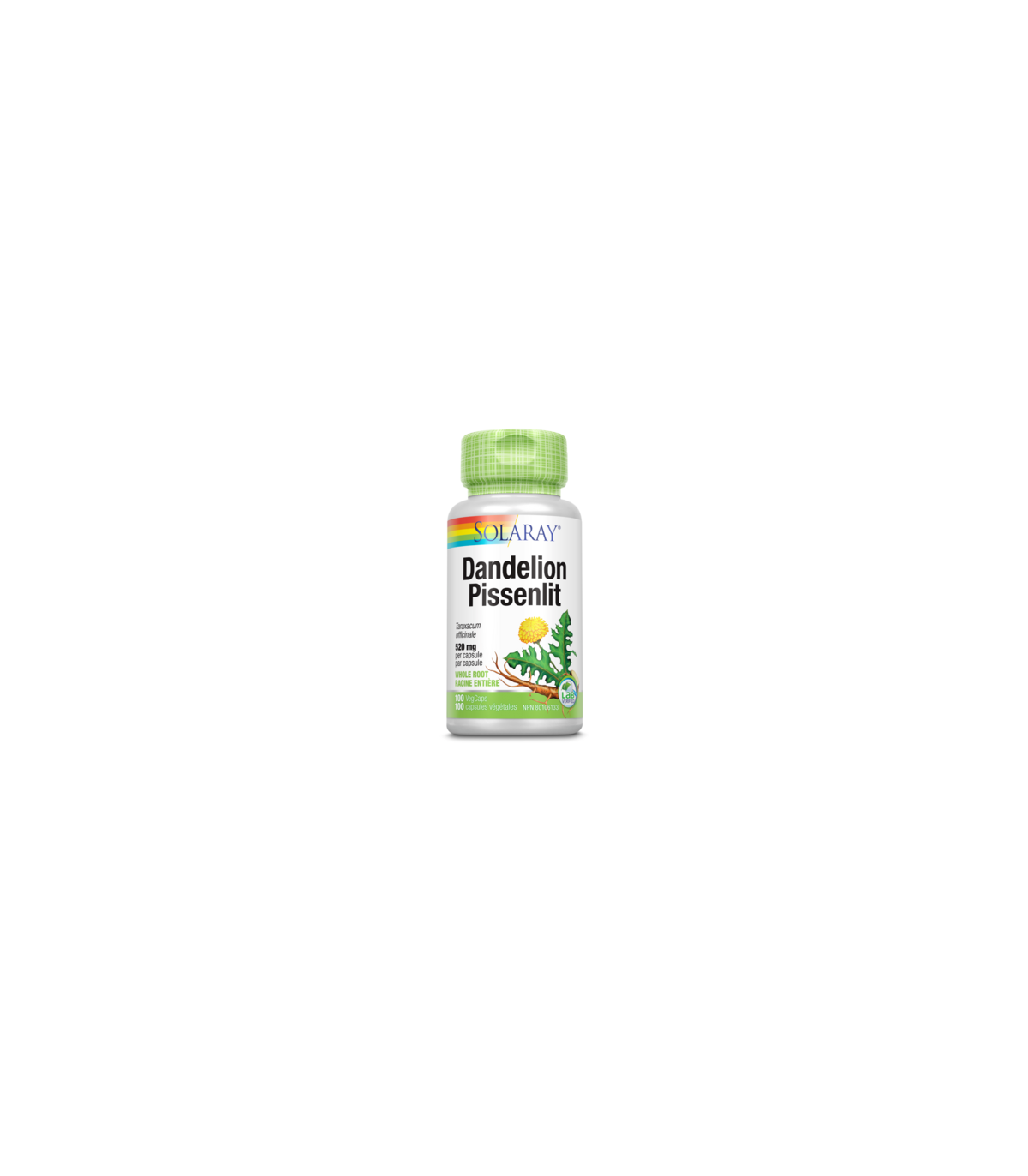 SOLARAY Dandelion 100 Capsules | Unbeatable Prices, Daily Deals | VITASHOP