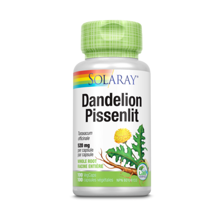 SOLARAY Dandelion 100 Capsules | Unbeatable Prices, Daily Deals | VITASHOP