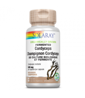 Fermented Cordyceps Mushroom 60 Capsules | Safest & Easiest Shopping Vitamins Online | VITASHOP