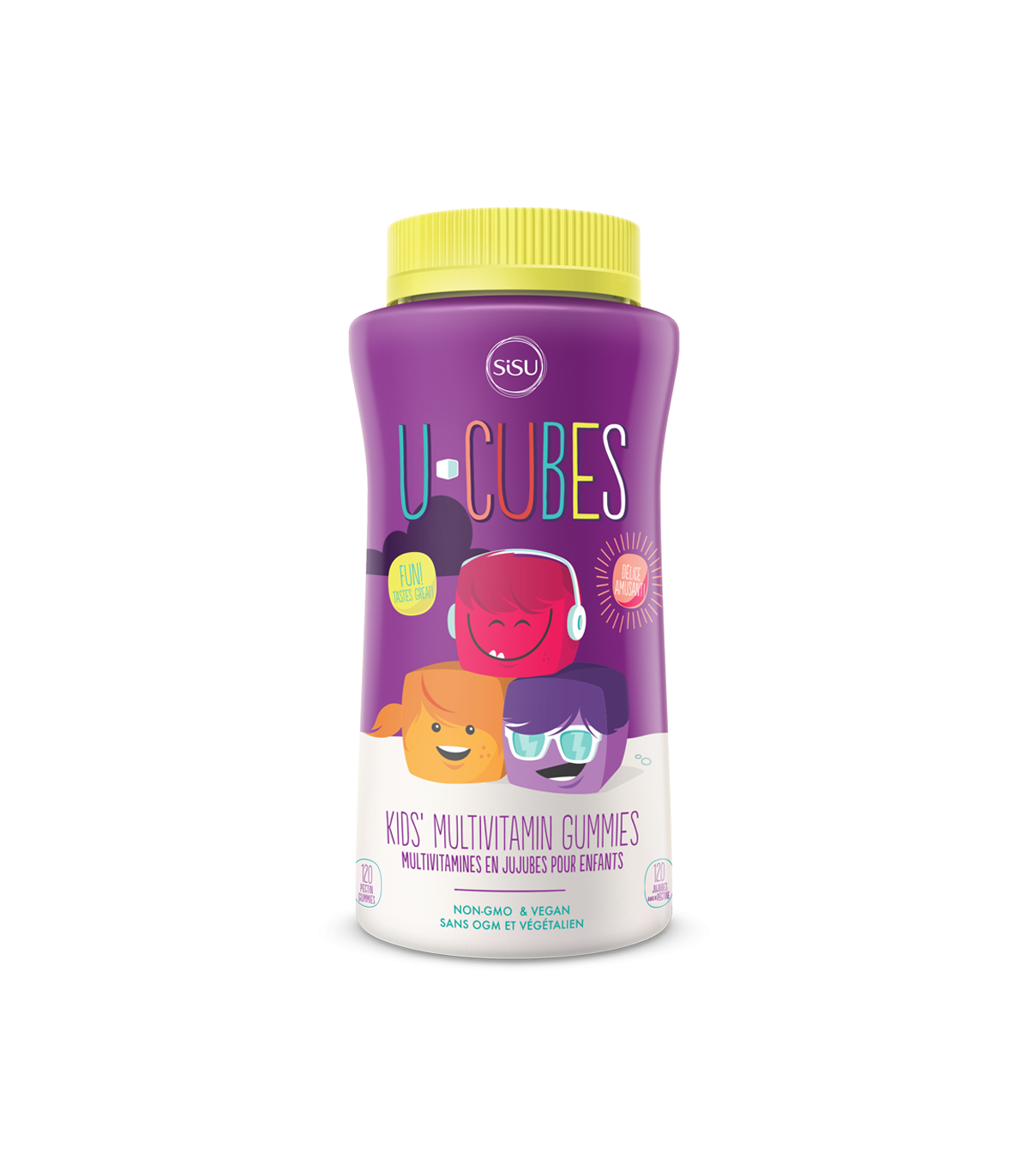 SISU U-Cubes Multivitamin, 120 Gummies | Unbeatable Prices, Daily Deals | VITASHOP