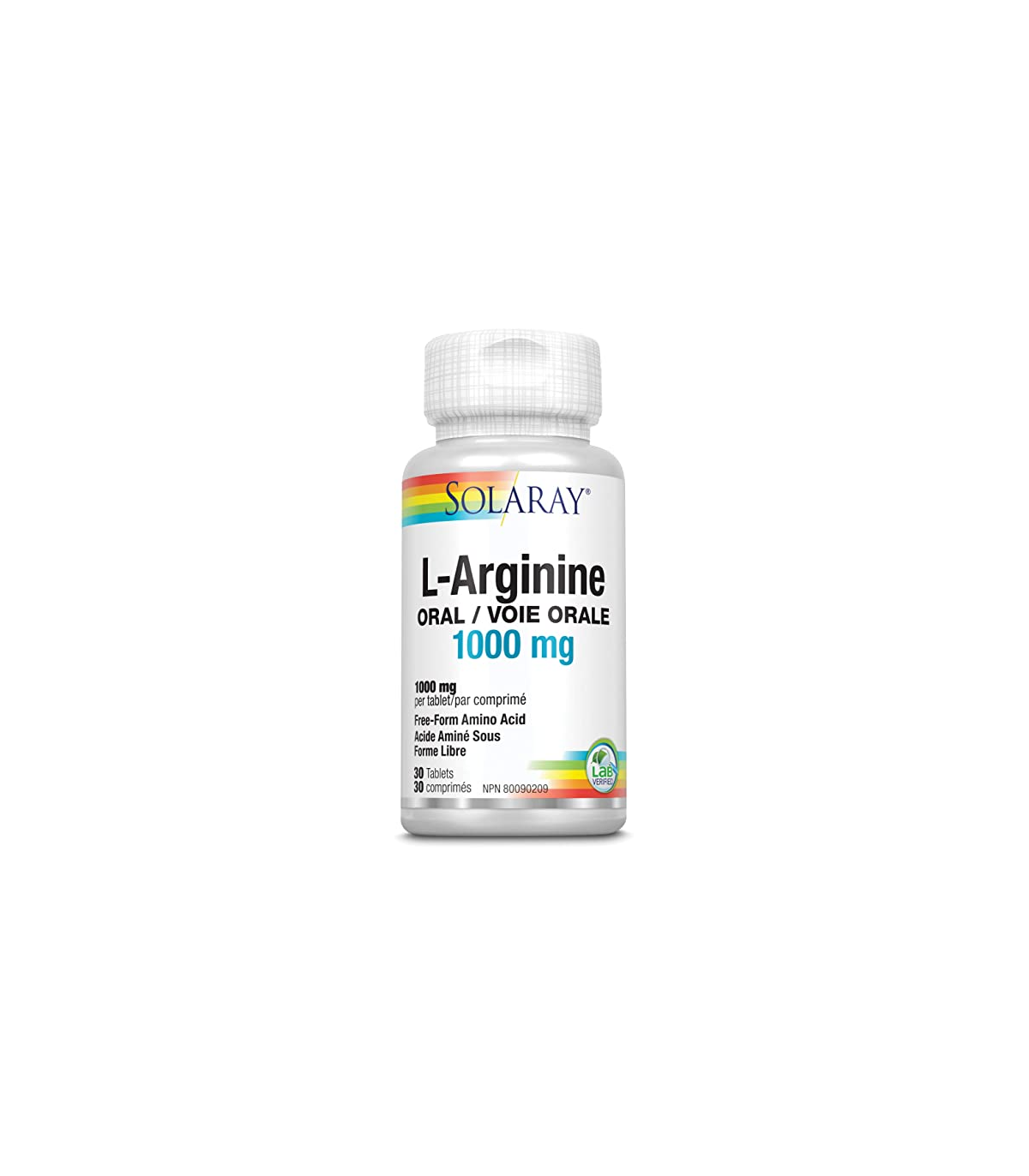 L-Arginine 30 Tablets | Safest & Easiest Shopping Vitamins Online | VITASHOP